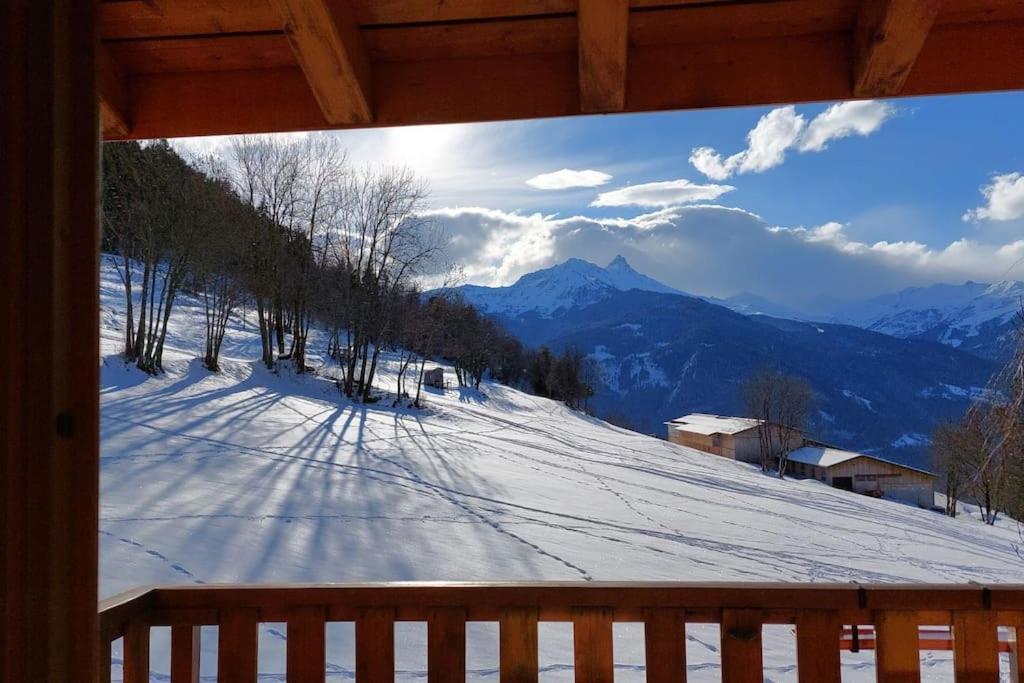 Appart Duplex Chalet Plein Sud Feissons-sur-Salins Dış mekan fotoğraf